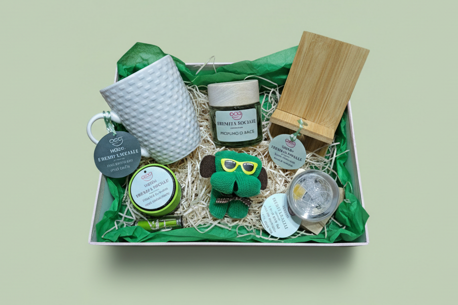 Mood Box EREMITA SOCIALE accessori tranquilli e ironici